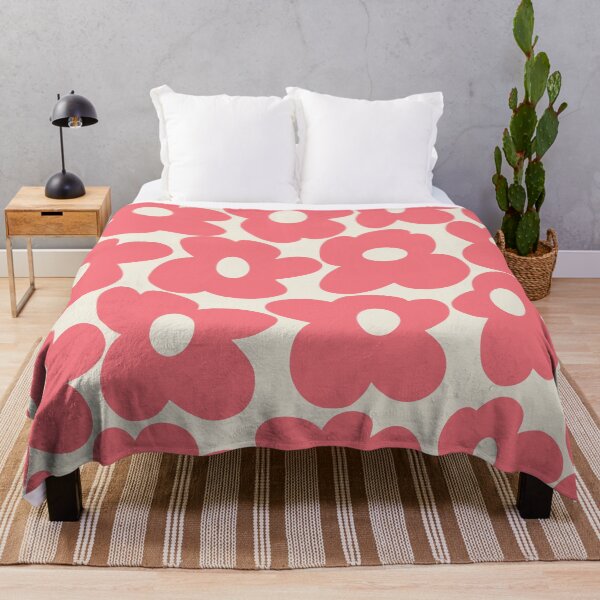 Item preview, Coral Groovy Flowers designed and sold by alekkar2002.