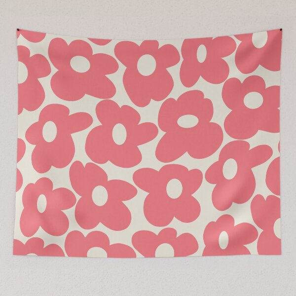 Item preview, Coral Groovy Flowers designed and sold by alekkar2002.
