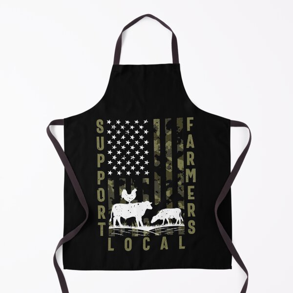 Item preview, Support Local Farmers Proud USA Flag Farmer gifts Patriotic Camo designed and sold by Crazy Trendy Designs.
