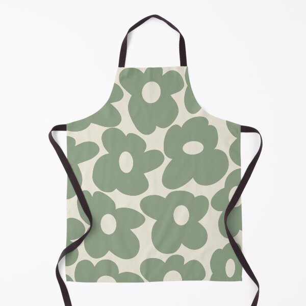 Item preview, Sage Green Groovy Flowers designed and sold by alekkar2002.