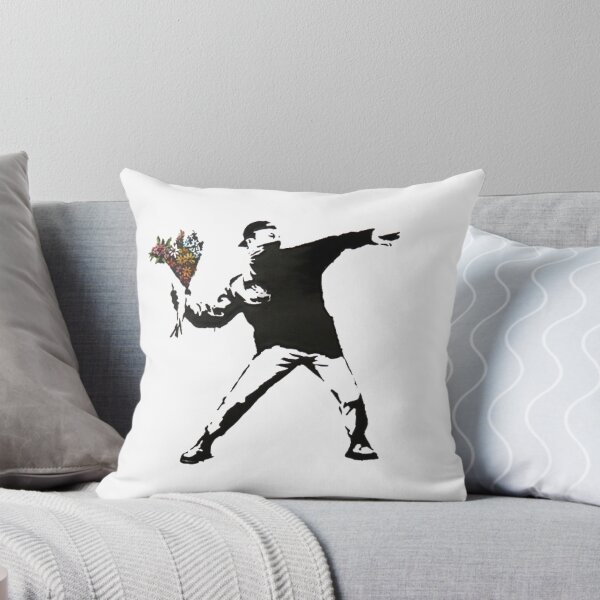 Item preview, Rage, Flower Thrower – Jerusalem #11 designed and sold by BanksyArtShop.