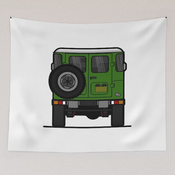 Item preview, Flat Fj40 Back designed and sold by mapurito.