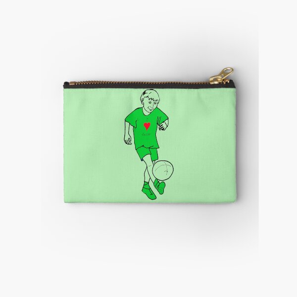 Item preview, Boy in Green. I love Soccer.  designed and sold by MonicaArtist.