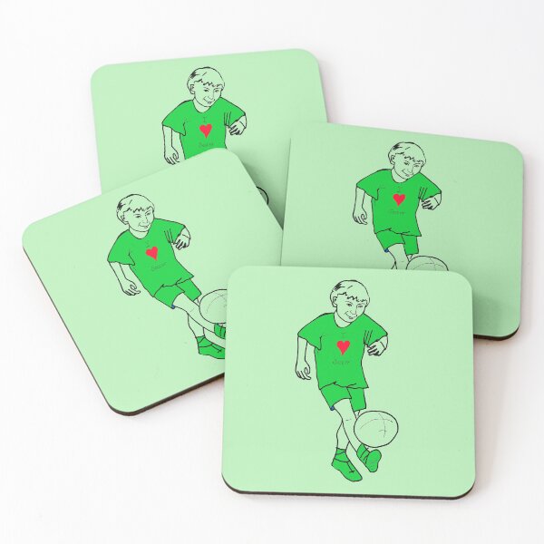 Item preview, Boy in Green. I love Soccer.  designed and sold by MonicaArtist.