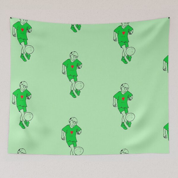 Item preview, Boy in Green. I love Soccer.  designed and sold by MonicaArtist.