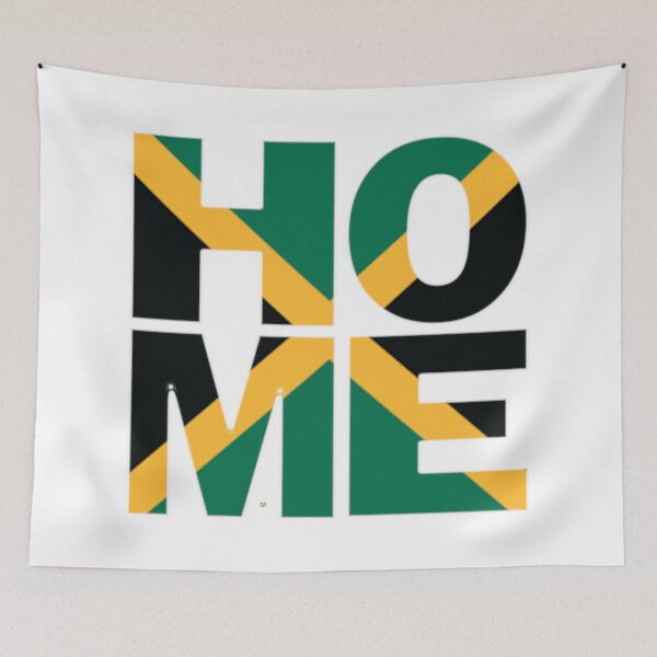 Item preview, Jamaica Flag Collection Spelling HOME - Jamaican - Soca Mode designed and sold by Soca-Mode.