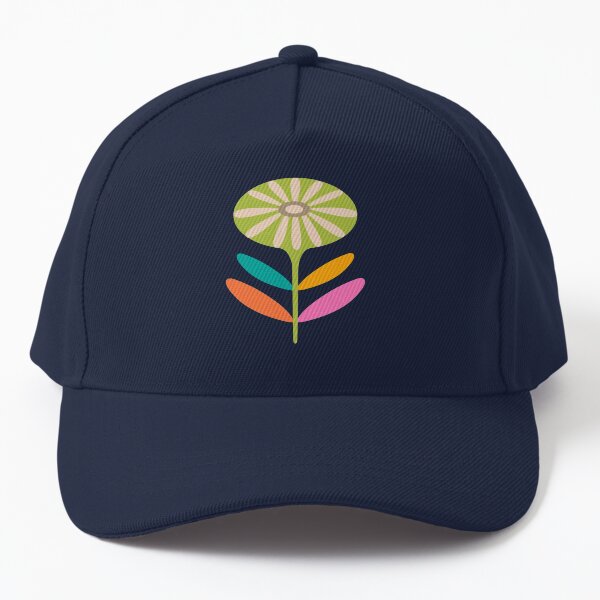 TAMI MOD FLORAL ROUND in Bright Multi-Colours - UnBlink Studio by Jackie Tahara Baseball Cap