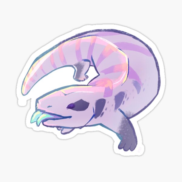 Item preview, Pastel blue tongued skink designed and sold by GucciHyena.