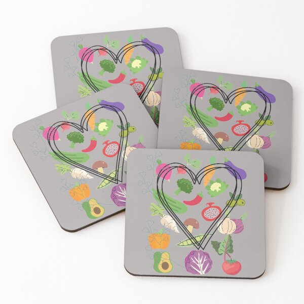 Item preview, Eat and Love Vegetables designed and sold by SooDesignStudio.