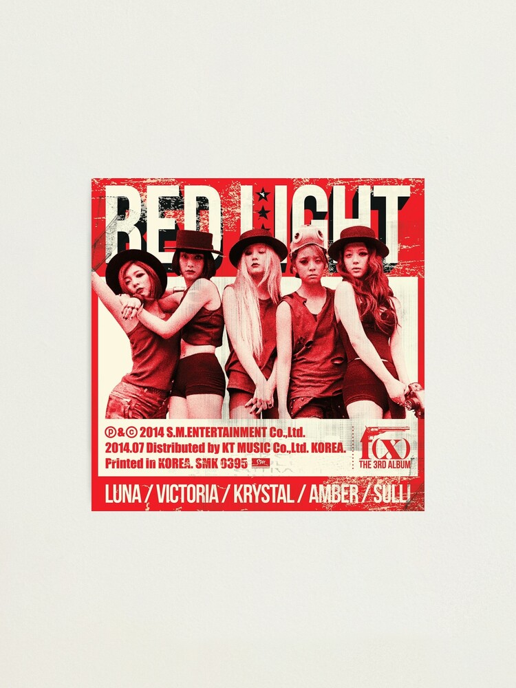 f(x) RED LIGHT CD Wild Cats ver. Korean import Only the main