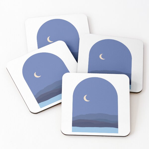 Item preview, kunanyi view Lindisfarne night designed and sold by Crafted-Pear.