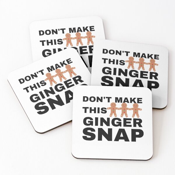 Item preview, Don't Make This Ginger Snap designed and sold by WordArtDesign.