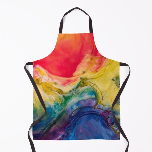 Item preview, Multicolor Abstract Painting Pattern - Rainbow Abstract Pattern - Orange, Blue, Red, Purple Wavy Strokes designed and sold by silviaol.