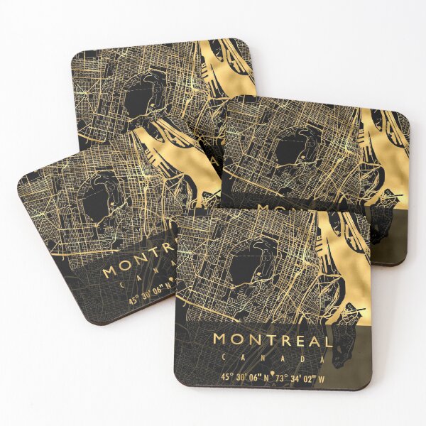 Item preview, MONTREAL MAP CANADA designed and sold by hatimelhag.