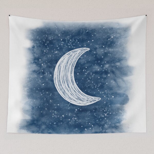 Item preview, Stars and moon pattern designed and sold by Death-byart.