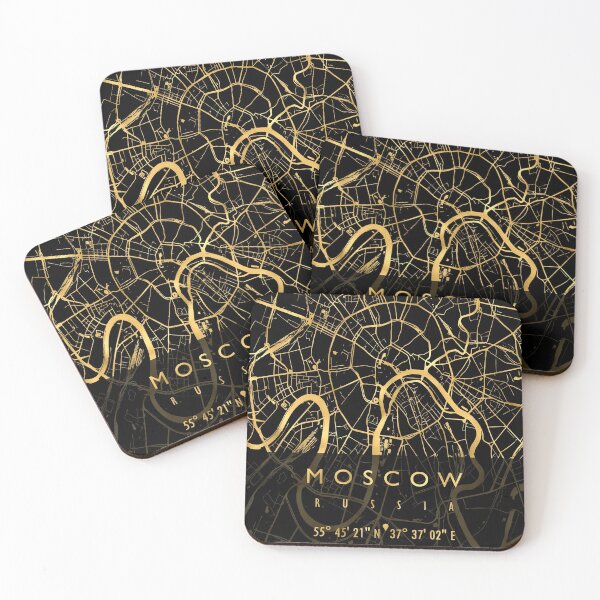 Item preview, MOSCOW MAP RUSSIA designed and sold by hatimelhag.