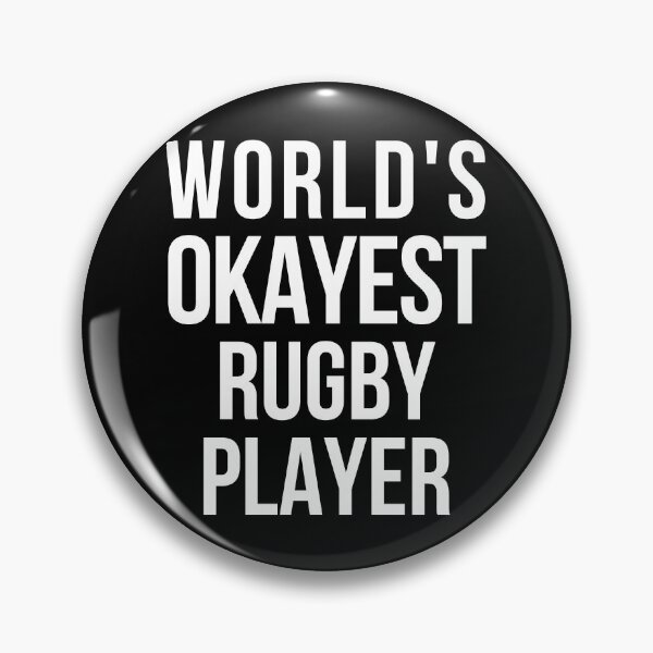 Item preview, Worlds Okayest Rugby Player designed and sold by CeciLop.