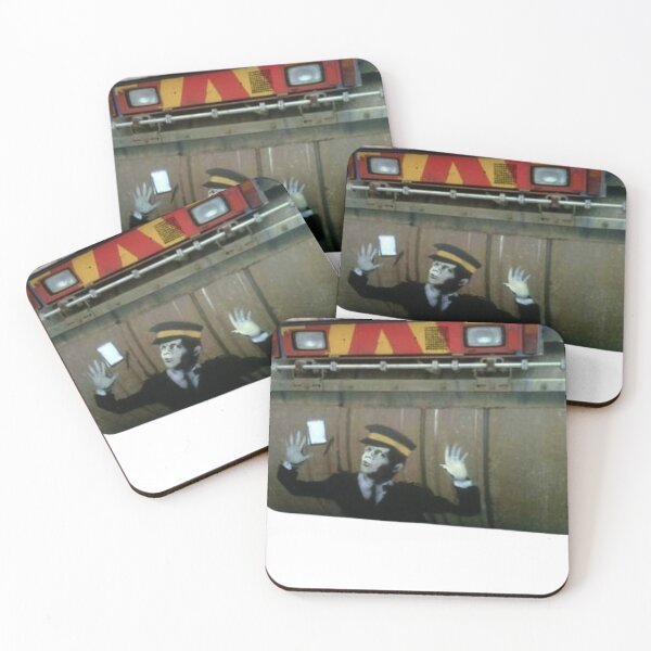 Item preview, STEAM ROLLER TRAFFIC WARDEN – LONDON  #15 designed and sold by BanksyArtShop.