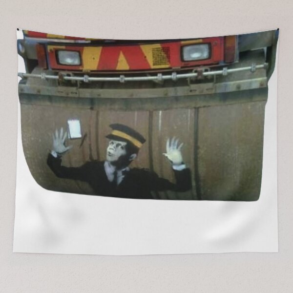 Item preview, STEAM ROLLER TRAFFIC WARDEN – LONDON  #15 designed and sold by BanksyArtShop.