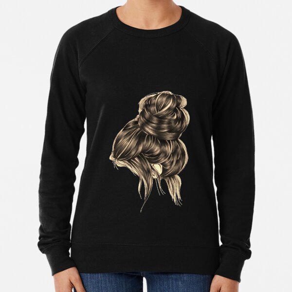 Placeit - Sweatshirt Mockup Featuring a Woman With Afro Hairstyle Talking  Happily on the Phone