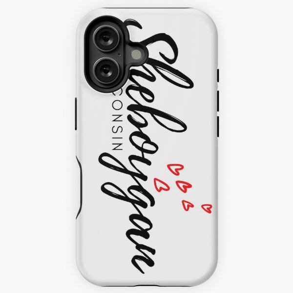 Item preview, Cute Sheboygan Wisconsin Hearts designed and sold by lovelylavenderJ.