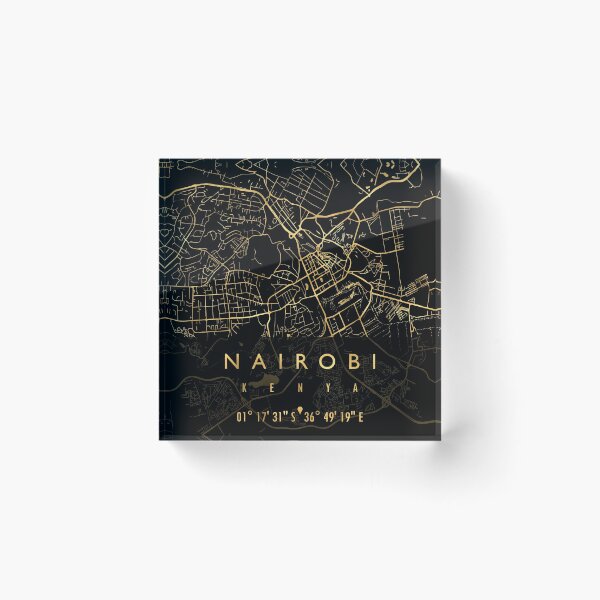 Item preview, NAIROBI MAP KENYA designed and sold by hatimelhag.