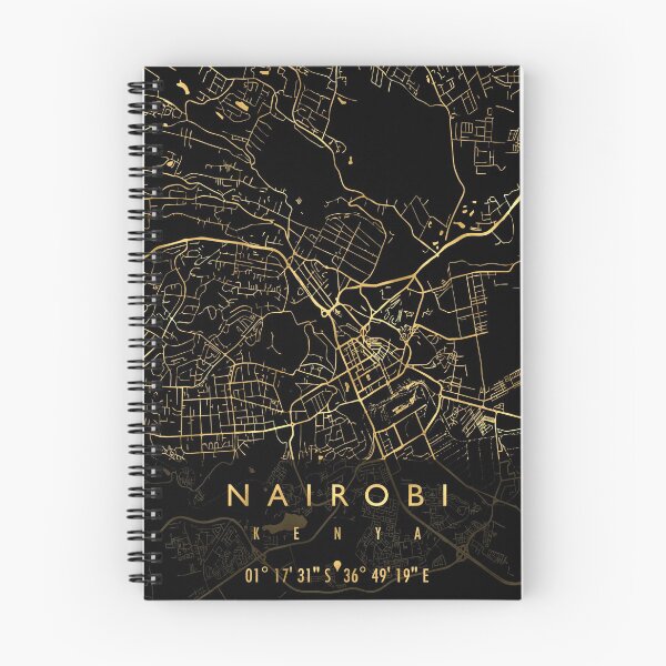 Item preview, NAIROBI MAP KENYA designed and sold by hatimelhag.