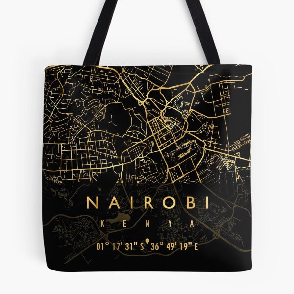 Item preview, NAIROBI MAP KENYA designed and sold by hatimelhag.