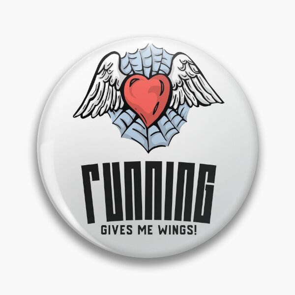 Item preview, Running Gives Me Wings! designed and sold by Marathon-Runner.