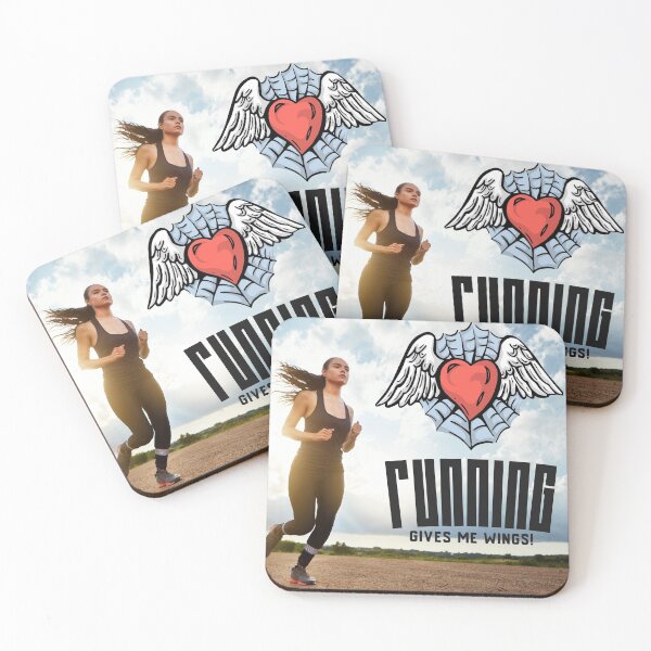 Item preview, Running Gives Me Wings! designed and sold by Marathon-Runner.