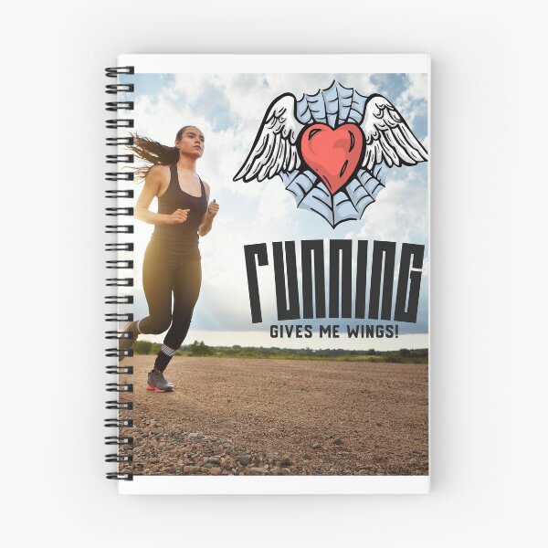 Item preview, Running Gives Me Wings! designed and sold by Marathon-Runner.