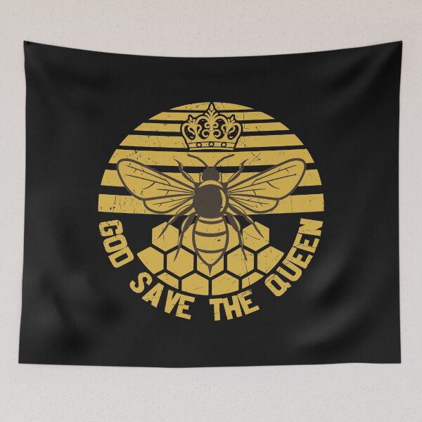 Item preview, god save the queen bee vintage designed and sold by anthonybarr1205.
