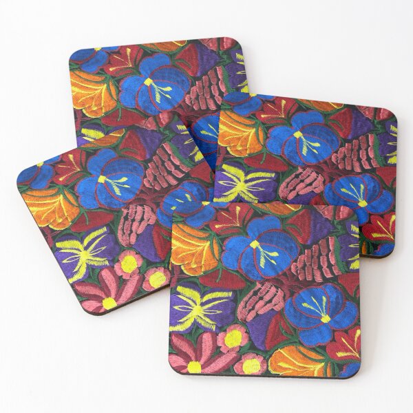Item preview, Mexican Floral Embroidery  designed and sold by Groovy Gringa.