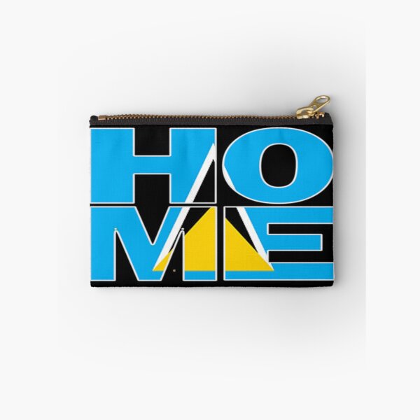 Item preview, St Lucia Flag Collection Spelling HOME - Soca Mode designed and sold by Soca-Mode.