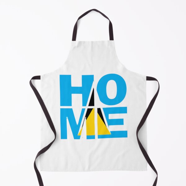 Item preview, St Lucia Flag Collection Spelling HOME - Soca Mode designed and sold by Soca-Mode.