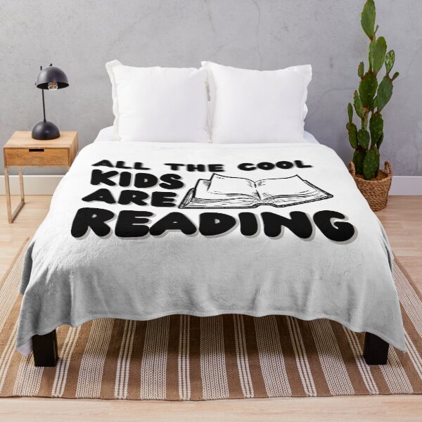 Item preview, All The Cool Kids Are Reading designed and sold by WordArtDesign.