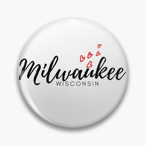 Item preview, Cute Milwaukee Wisconsin Hearts designed and sold by lovelylavenderJ.