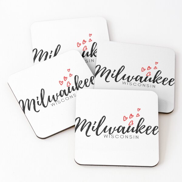 Item preview, Cute Milwaukee Wisconsin Hearts designed and sold by lovelylavenderJ.