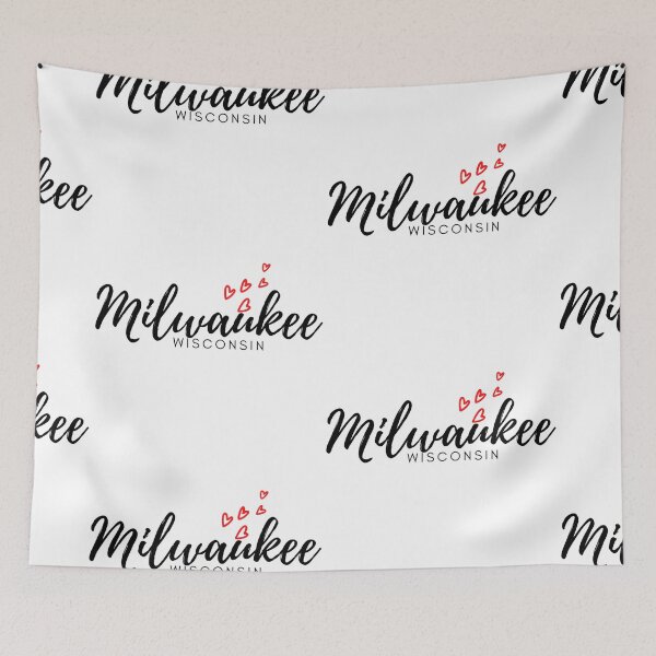 Item preview, Cute Milwaukee Wisconsin Hearts designed and sold by lovelylavenderJ.
