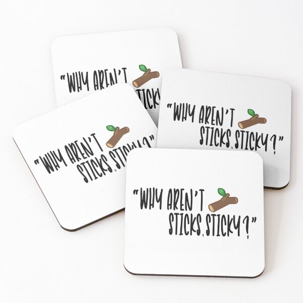 Item preview, Why aren’t sticks, sticky? designed and sold by TrayasTreasures.