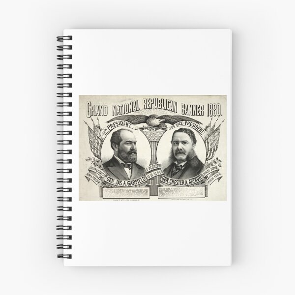Item preview, Grand national Republican banner 1880 - 1880 designed and sold by CrankyOldDude.