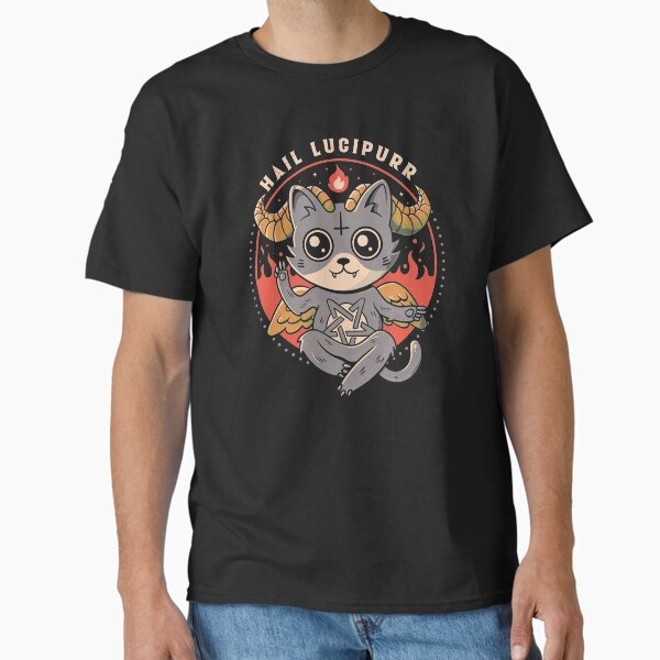 Item preview, Hail Lucipurr - Cute Baphomet Cat Gift  designed and sold by EduEly.