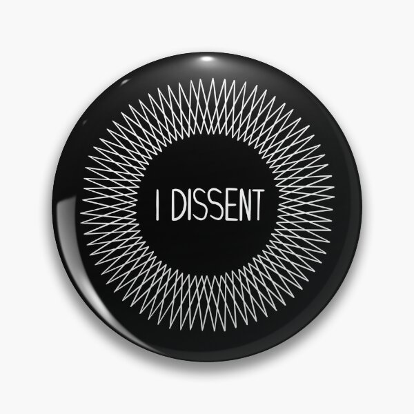 Item preview, Ruth Bader Ginsberg Dissent Collar designed and sold by Lenceloch.