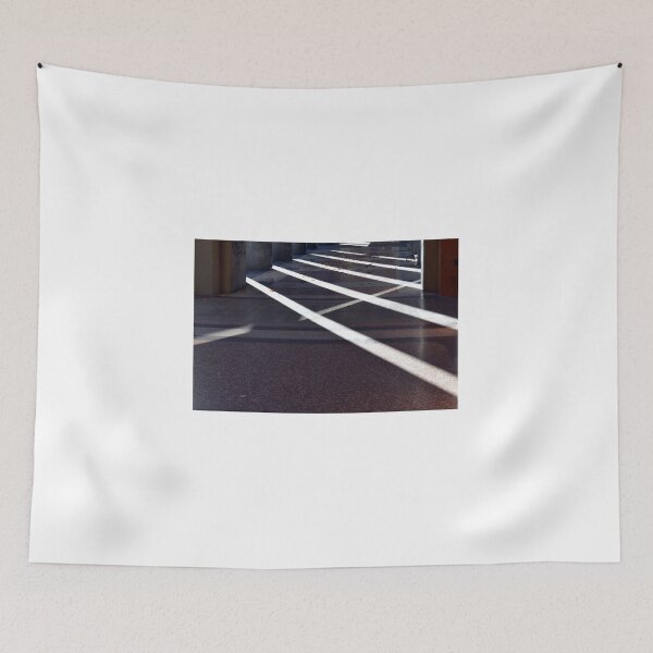 Item preview, Strong shadows from columns in a portico designed and sold by oanaunciuleanu.