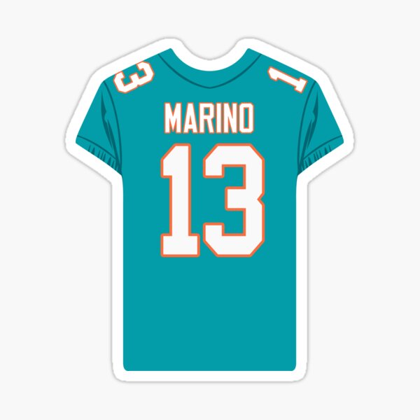 Item preview, Dan Marino #13 Jersey designed and sold by BACGraphics.