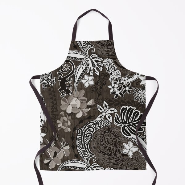 Item preview, Coffee Brown Hawaiian - Samoan Tribal Jungle Design designed and sold by sunnthreads.