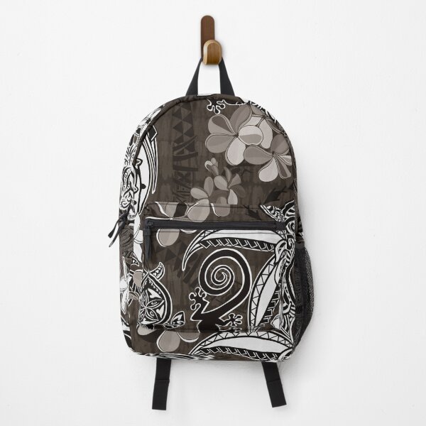 Item preview, Coffee Brown Hawaiian - Samoan Tribal Jungle Design designed and sold by sunnthreads.