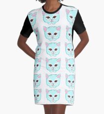 Miss Kitty Graphic T-Shirt Dress