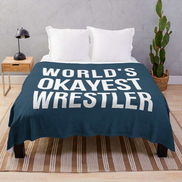 Item preview, Worlds Okayest Wrestler designed and sold by CeciLop.
