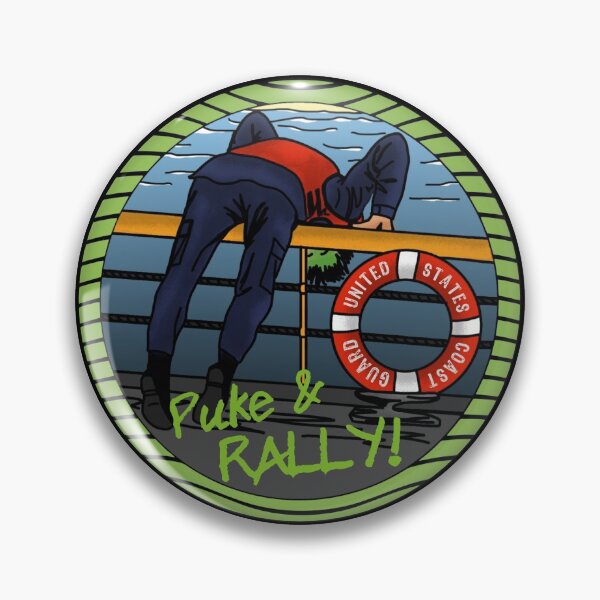 Item preview, Coast Guard Puke and Rally designed and sold by AlwaysReadyCltv.